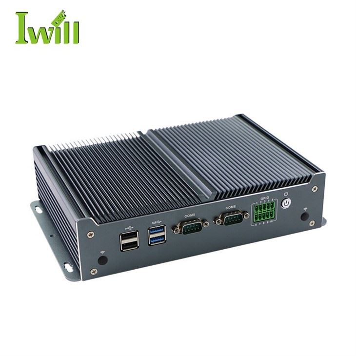 J1900 Fanless Industrial Pc Dual Lan Display